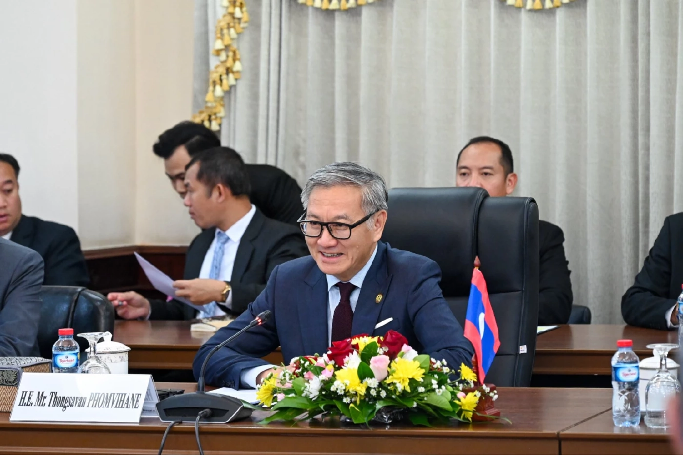 รมว.กต.เยือน สปป.ลาว สานสัมพันธ์ 75 ปี ร่วมแก้ปัญหาทุกมิติ