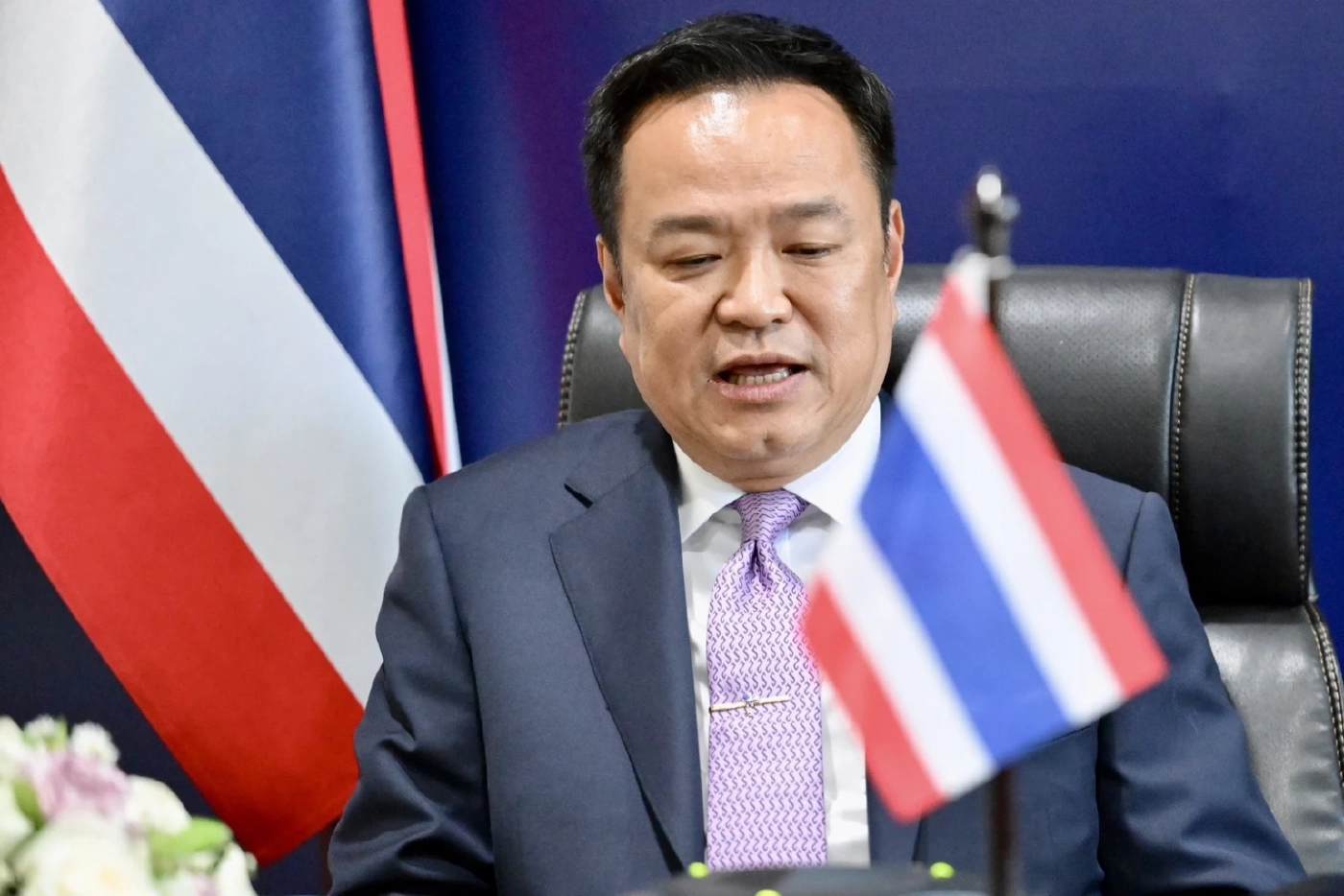 นายอนุทิน ชาญวีรกูล นายกรััฐมนตรี