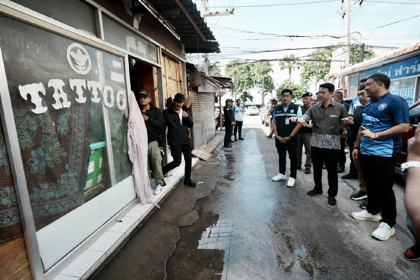 นายกเบียร์ ลุยจัดระเบียบหาดจอมเทียน คืนความปลอดภัย นทท.