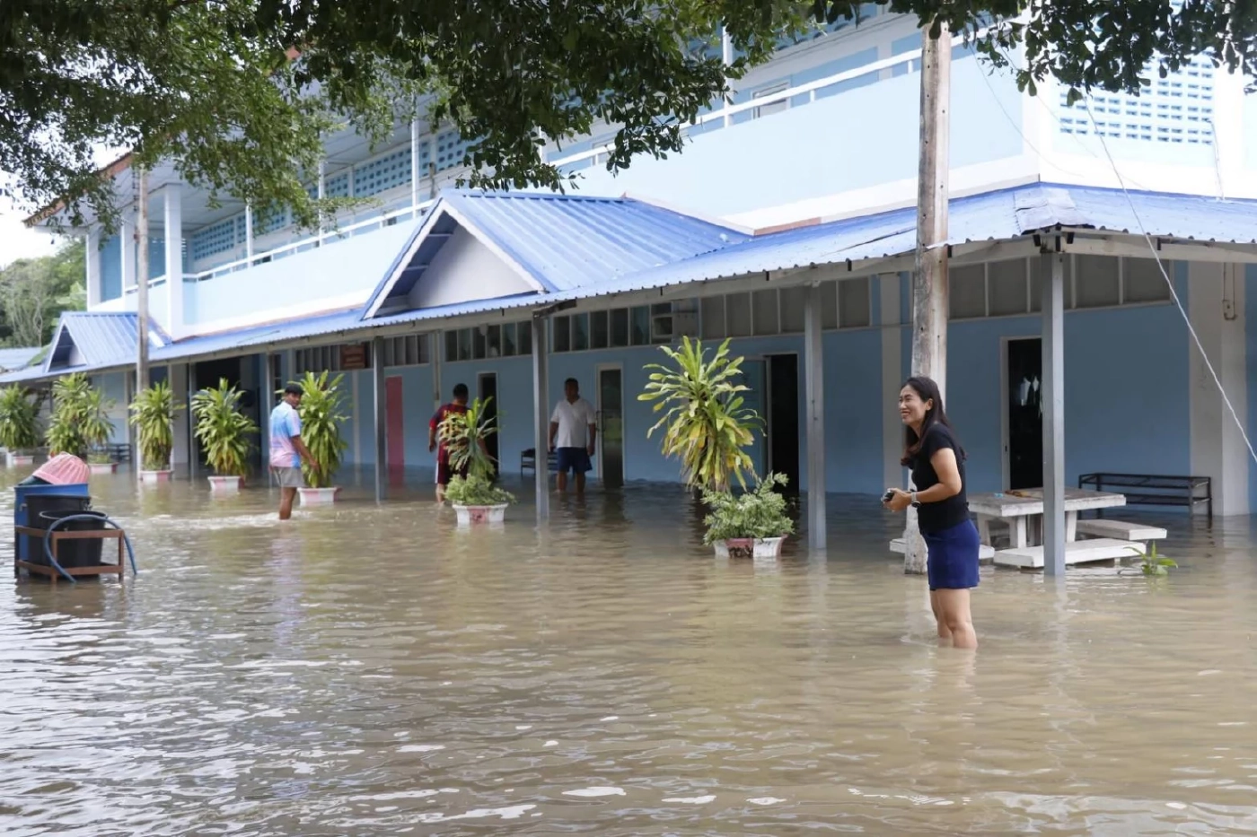 อุทัยธานีอ่วม! มวลน้ำจากท้ายอ่างคลองโพธิ์หลากท่วมอ.สว่างอารมณ์- อ.ทัพทัน