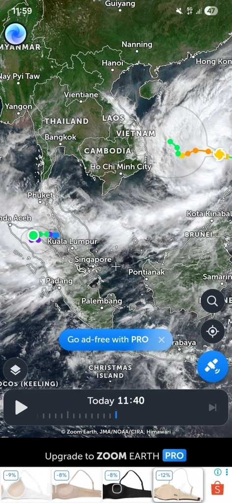 ข่าวดี! "พายุโคโตะ" ช่วยไทย ดูดเมฆฝนภาคใต้ไปไว้ที่ตาพายุ