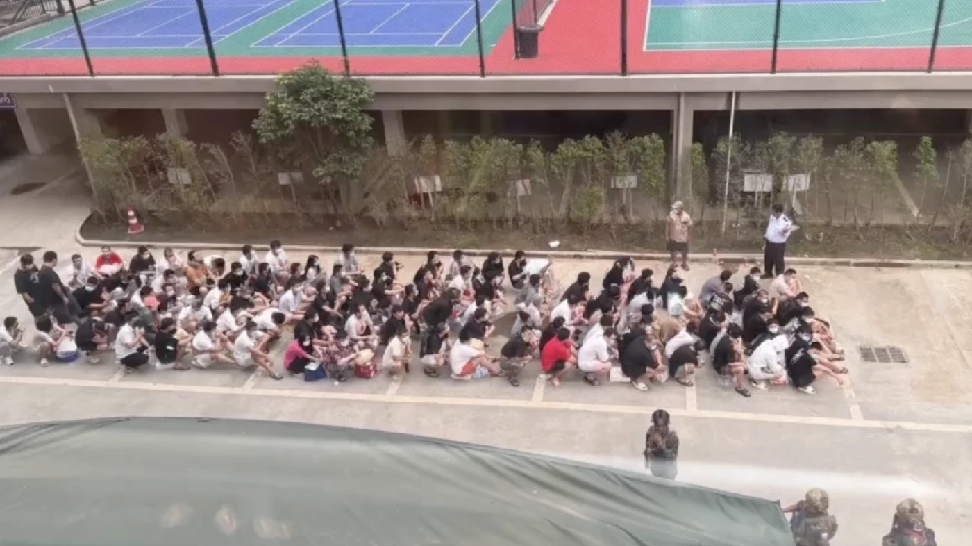 ทหารเมียนมา-ตำรวจ-กองกำลัง BGF เข้ายึดพื้นที่สแกมเมอร์ใน “ชเวโก๊กโก่” จับชาวจีนกว่า 300 คน