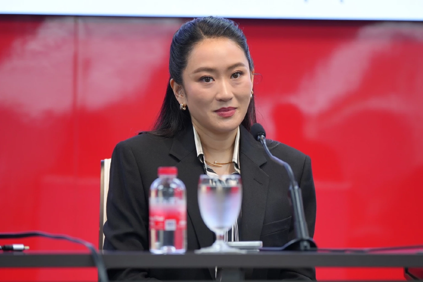 น.ส.แพทองธาร ชินวัตร หัวหน้าครอบครัวเพื่อไทย