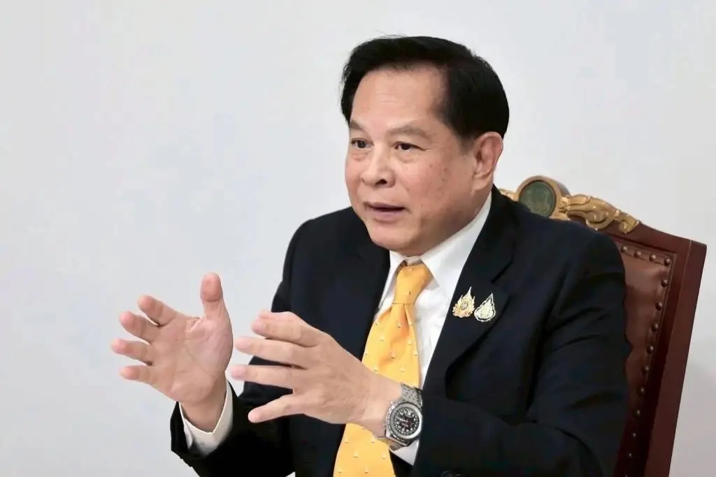 นายพีระพันธุ์ สาลีรัฐวิภาค หัวหน้าพรรค รทสช.