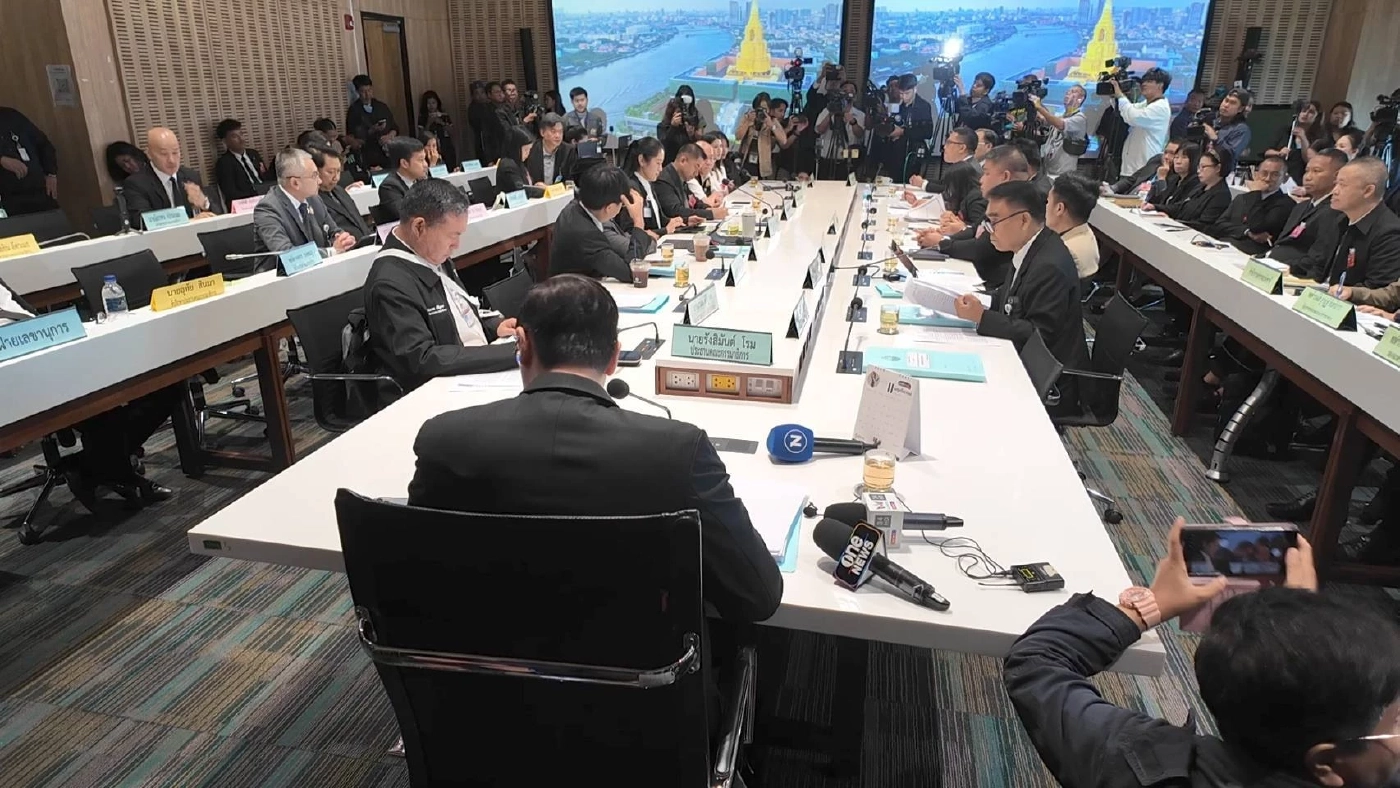 เดือดกลาง กมธ.แจงปมเว็บพนัน บิ๊กโจ๊ก-ตร.ซัดกันนัว 2 สส.สงขลา หายตัว