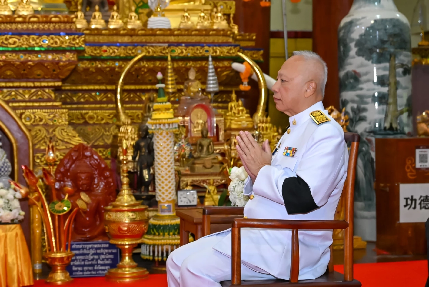 กต.เชิญผ้าพระกฐินพระราชทานทอดถวาย "วัดป่าเชต์ เขตฯสิบสองปันนา"