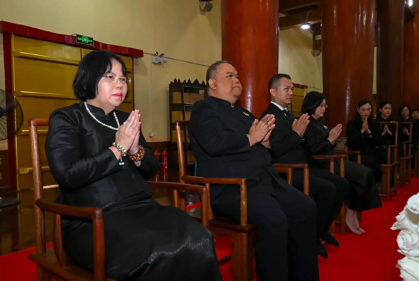 กต.เชิญผ้าพระกฐินพระราชทานทอดถวาย "วัดป่าเชต์ เขตฯสิบสองปันนา"