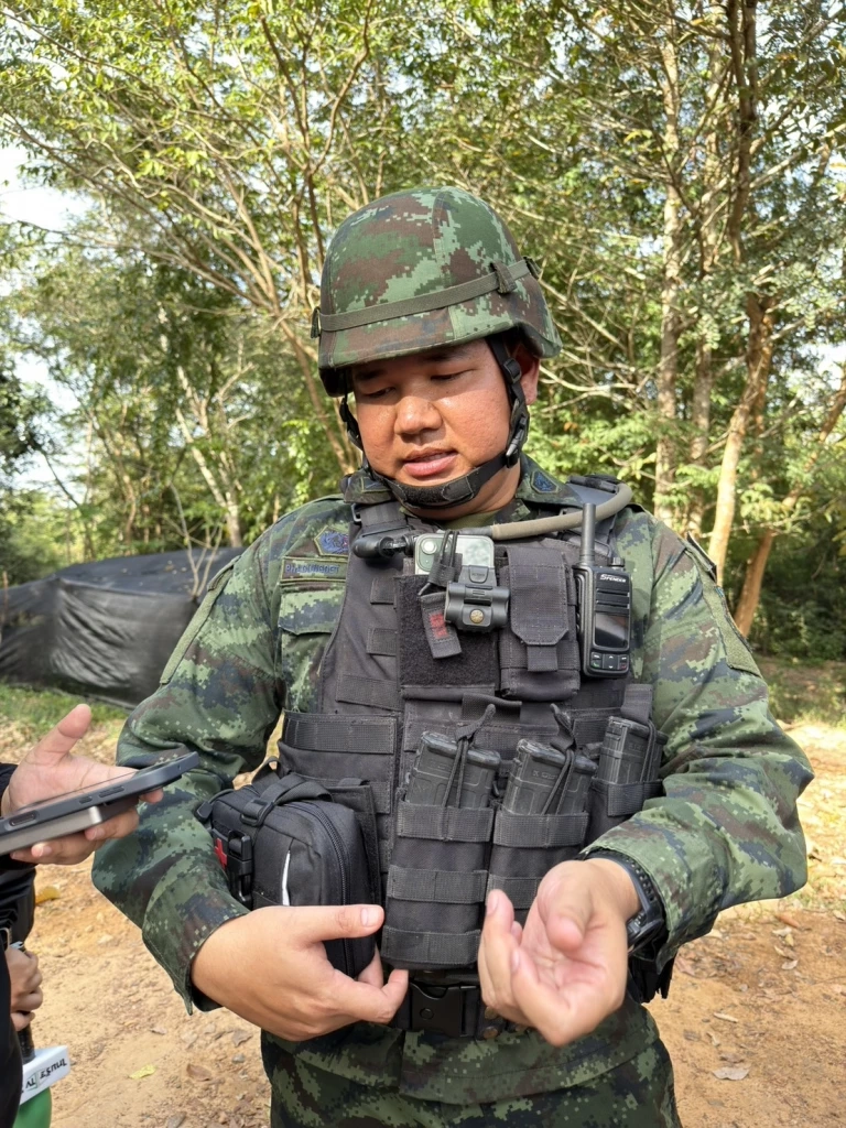 พันตรี ผดุงเดช พ่อค้าช้าง รองผู้บังคับกองพันทหารราบที่ 12