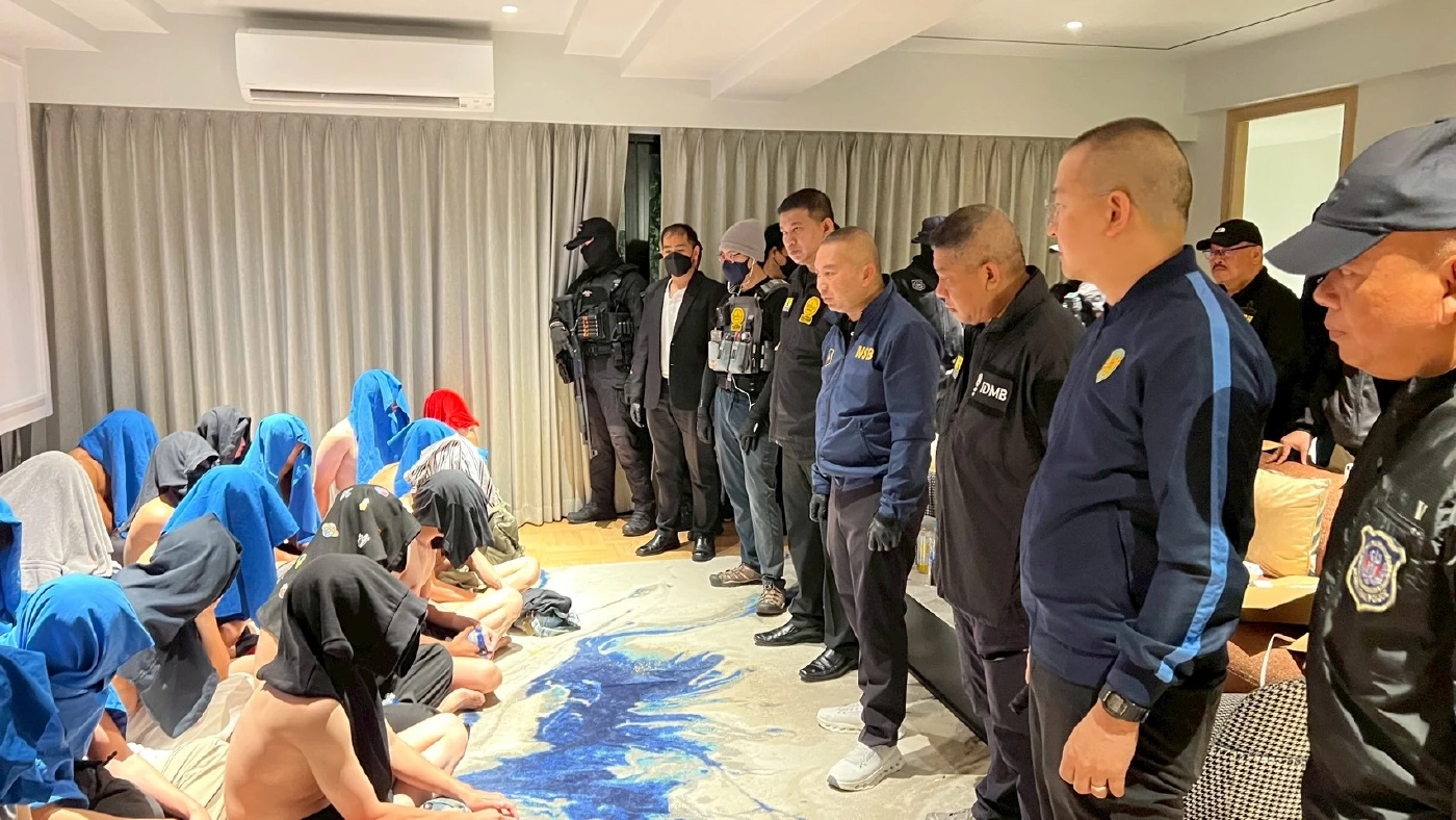 บุกทลายปาร์ตี้ยาเสพติด เปิดโรงแรมกลางกรุง