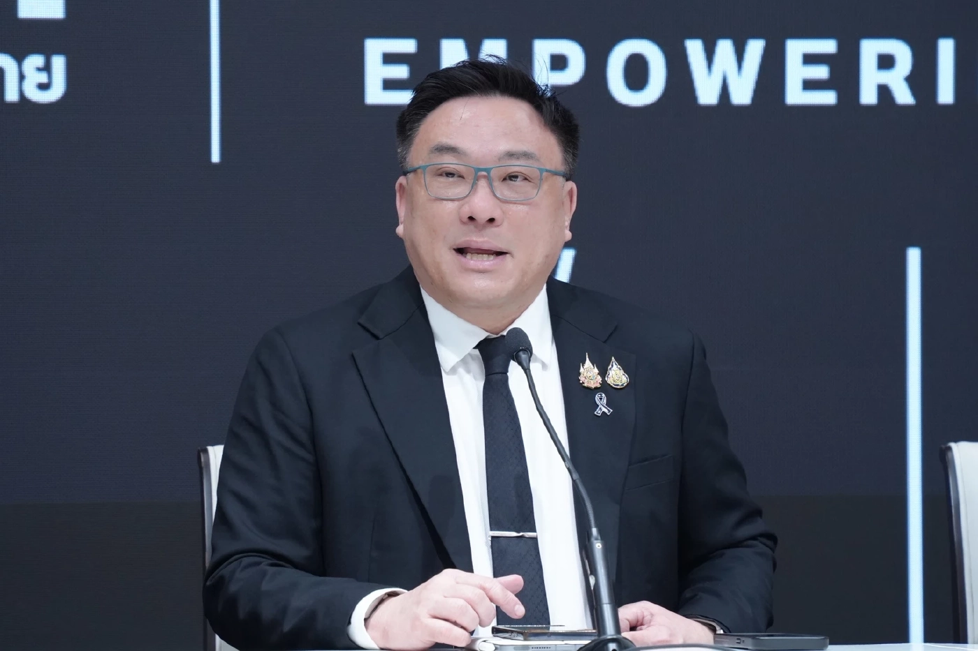  นายจุลพันธ์ อมรวิวัฒน์ สส.เชียงใหม่ หัวหน้าพรรคเพื่อไทย 