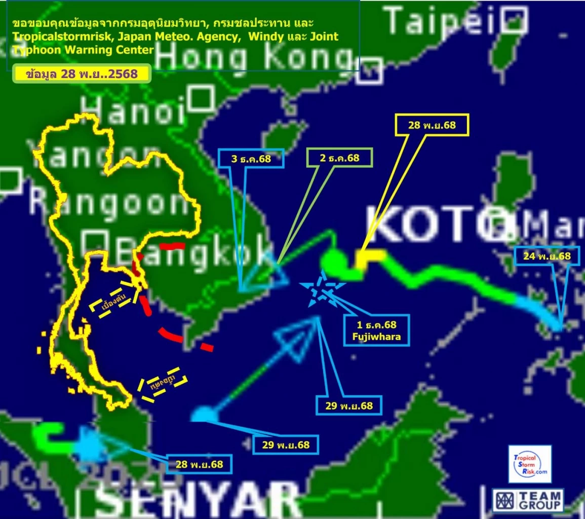 เปิดไทม์ไลน์ “พายุโคโตะ” พายุลูกที่ 27 ของปีนี้