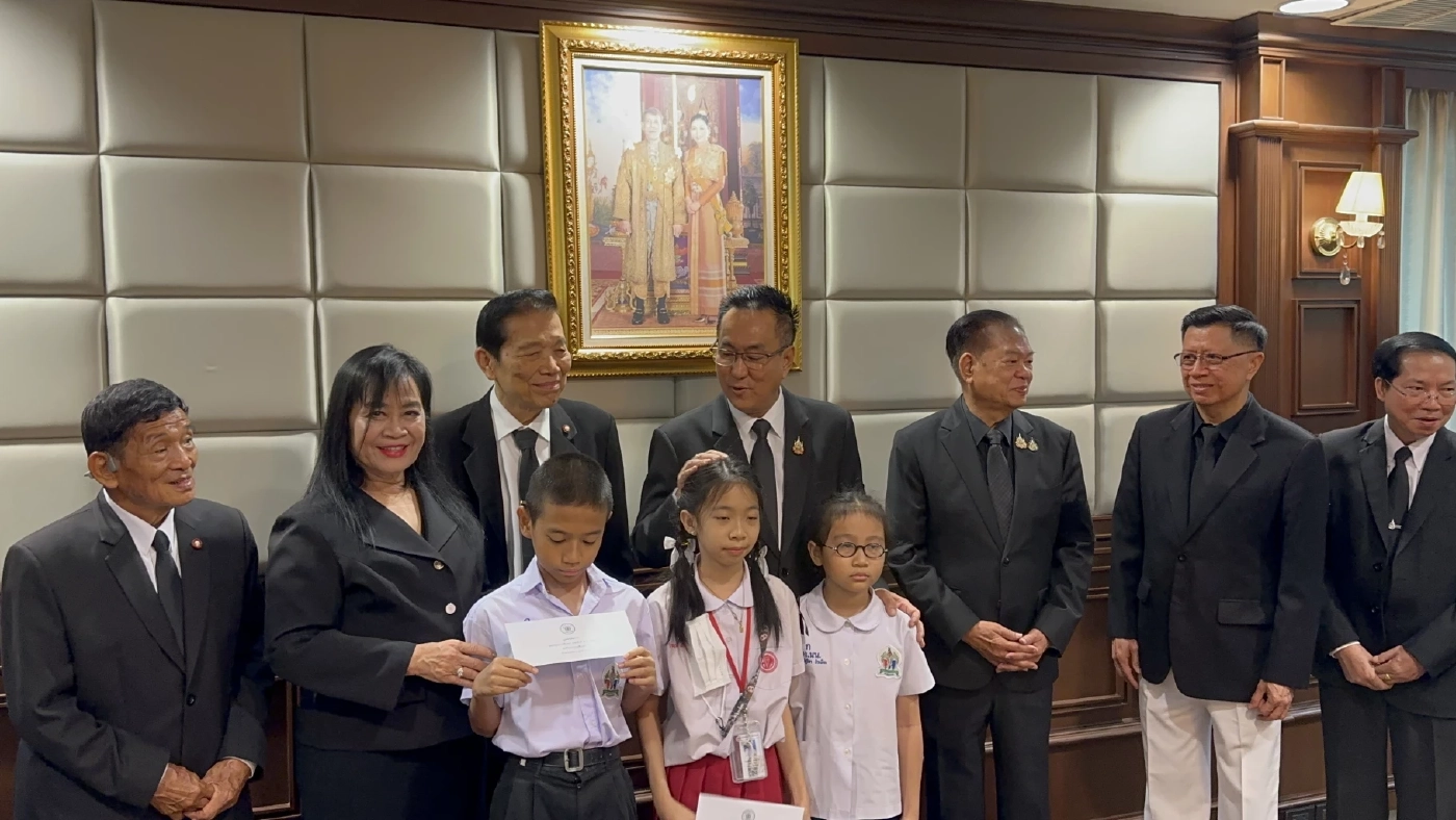 อสส.มอบทุนมูลนิธิอัยการ เรียนดี-รายได้น้อยบุตรหลานข้าราชการ