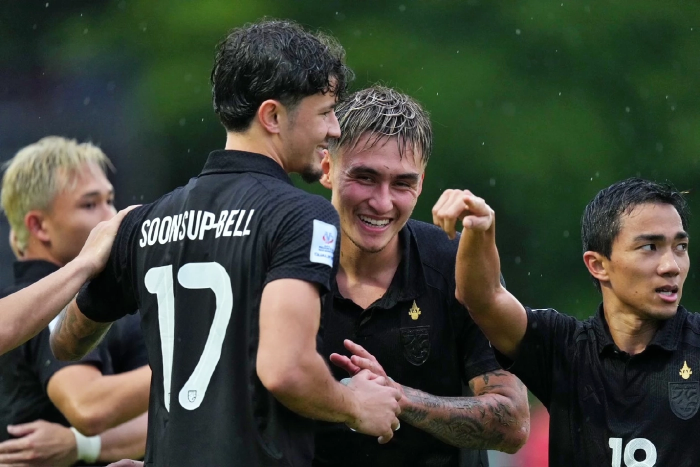 "ช้างศึก" ทีมชาติไทย บุกถล่ม ศรีลังกา 4-0 "จู๊ด เบลล์" ยิงเบิ้ล