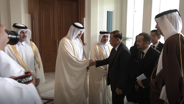 ประธานวันนอร์ เยือนกาตาร์ สานมิตรภาพไทย-กาตาร์ แน่นแฟ้น