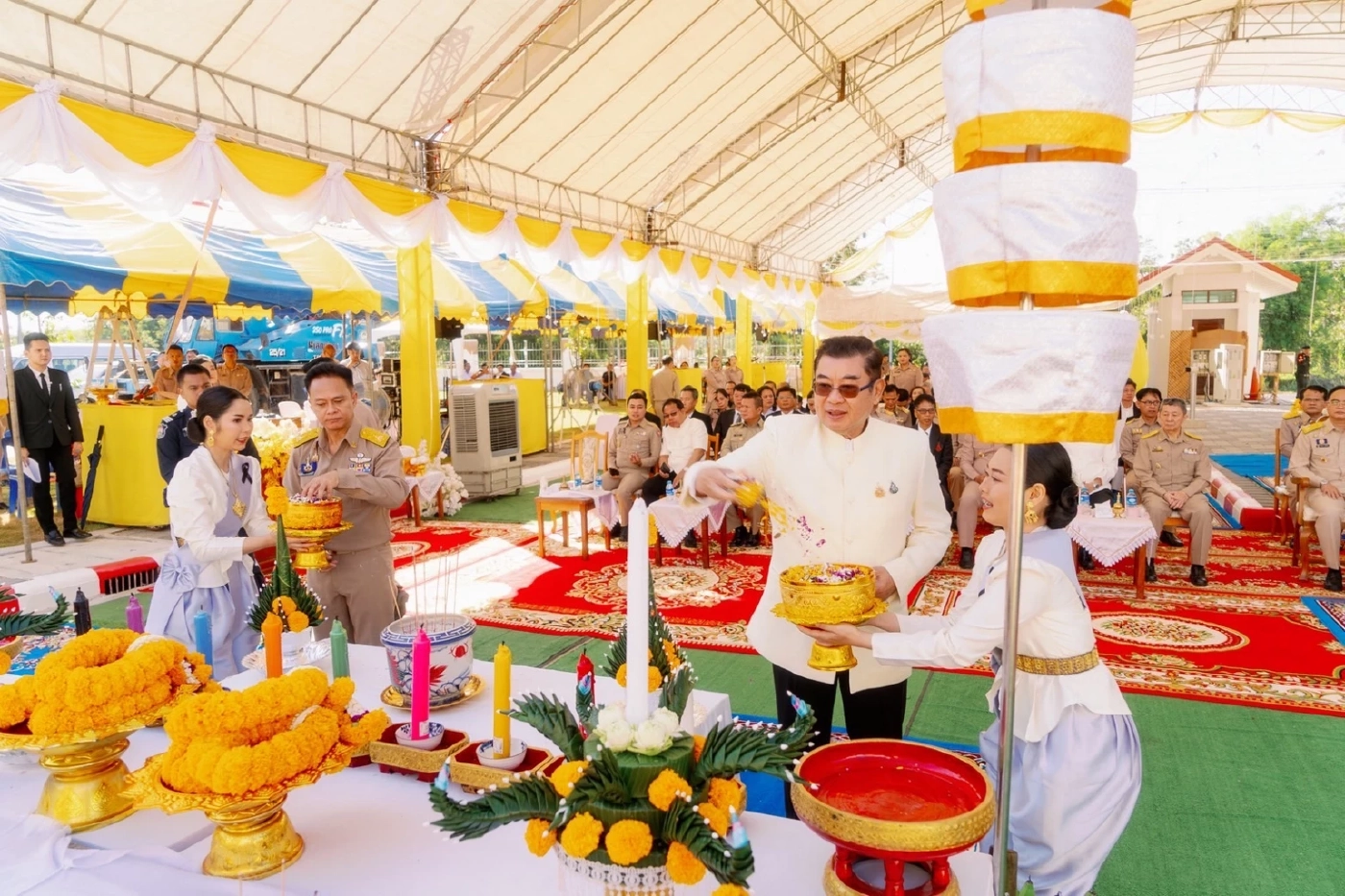ศาลจ.ศรีสะเกษอัญเชิญครุฑประดิษฐานที่ทำการ ศาลหลังใหม่