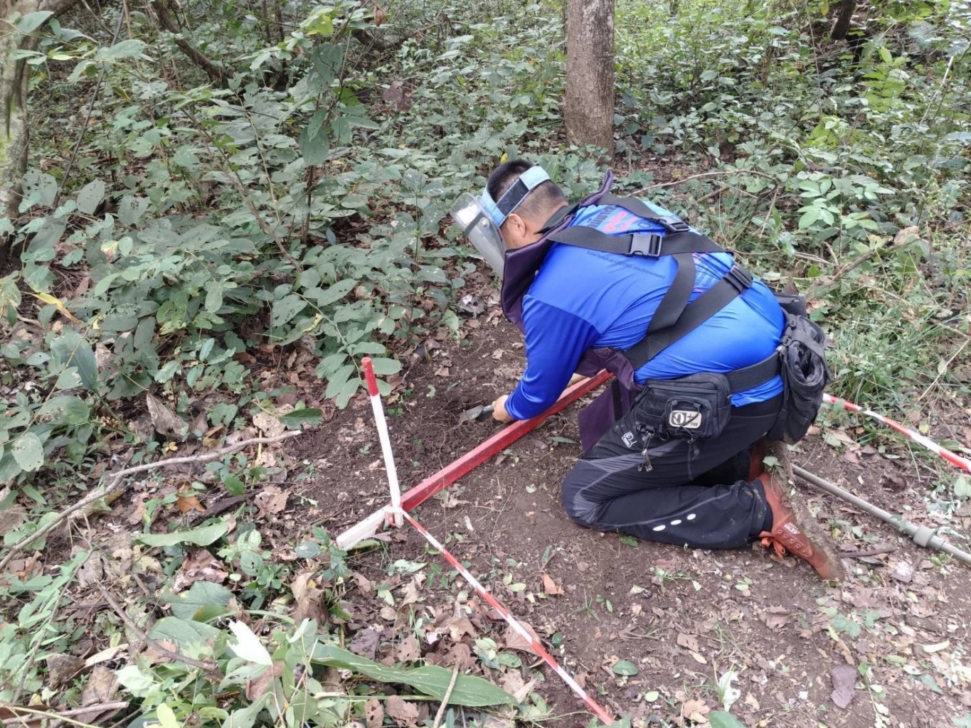 กองทัพภาค 1 รายงานผลเก็บกู้ทุ่นสังหารในหนองจาน-หนองหญ้าแก้ว