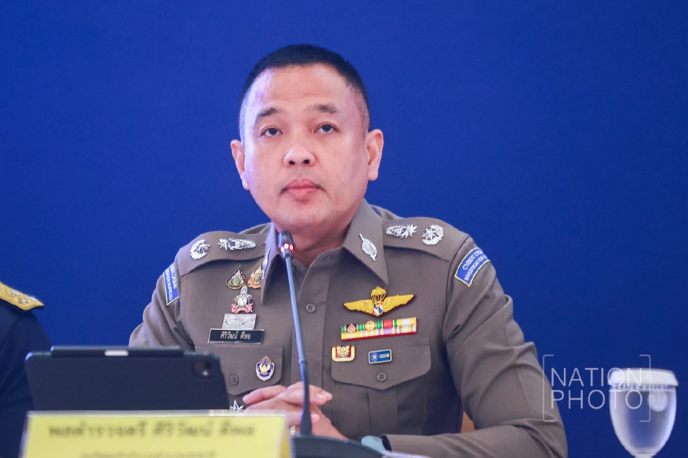 พล.ต.ต.ศิริวัฒน์ โฆษกสำนักงานตำรวจแห่งชาติ