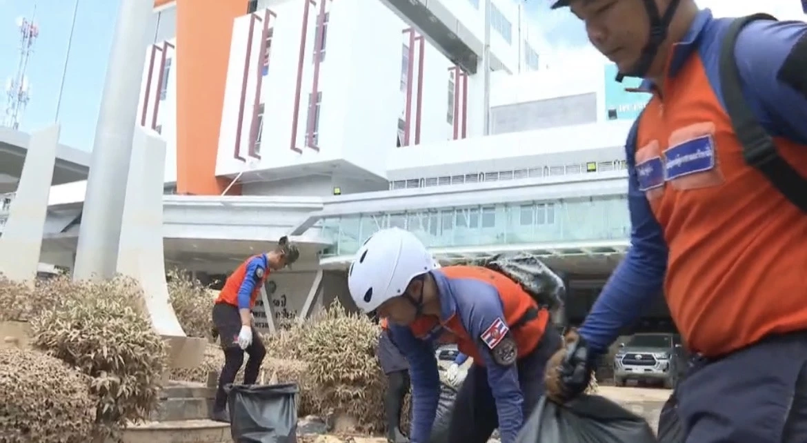 ทัพเรือ ส่งหน่วย Usar  ฟื้นฟู รพ.หาดใหญ่ ขอเวลา 2 เดือน กลับมาบริการปกติ