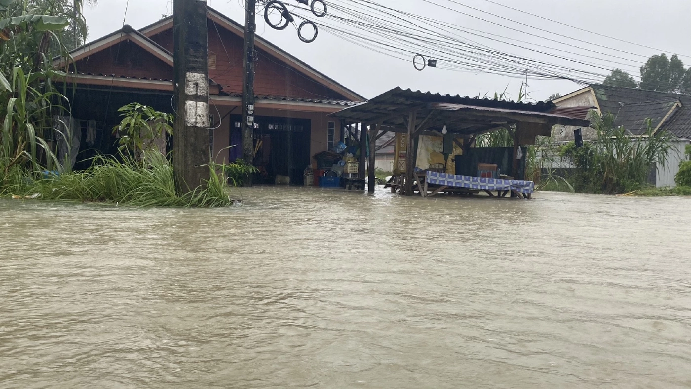 "ยี่งอ" อ่วมหนัก น้ำหลากท่วม 1 ตำบล 5 หมู่บ้าน