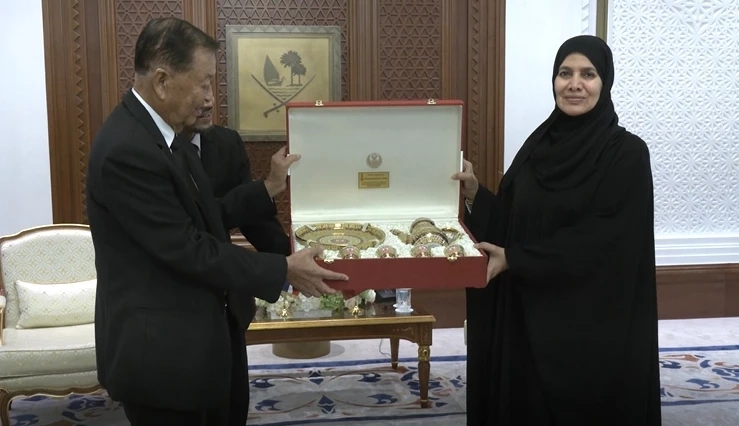 ประธานวันนอร์ เยือนกาตาร์ สานมิตรภาพไทย-กาตาร์ แน่นแฟ้น