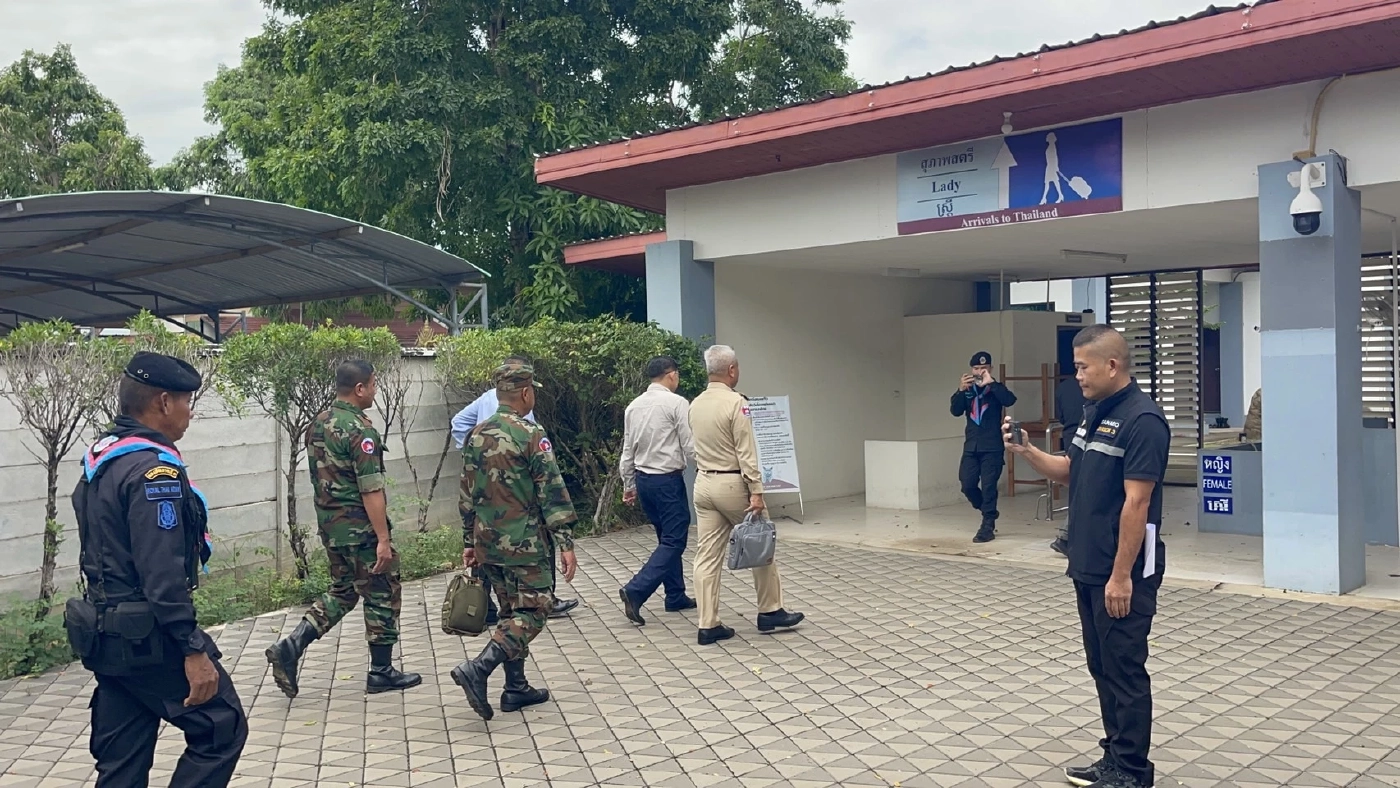 กัมพูชา หารือทำหมุดเขตแดนชั่วคราว บ้านหนองจาน-หนองหญ้าแก้ว