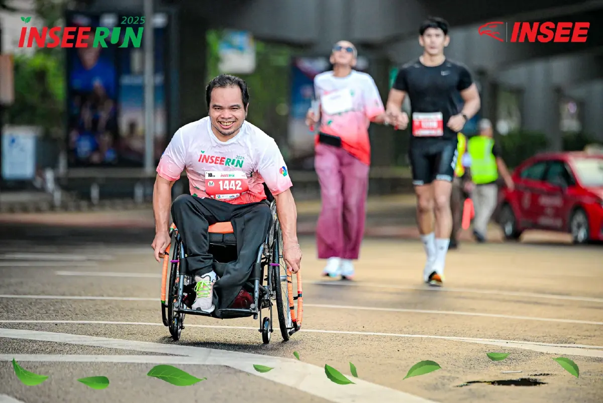 ปูนซีเมนต์นครหลวงจัด INSEE RUN 2025 มอบเงิน 2 แสนบาท สนับสนุนการศึกษา ตชด.