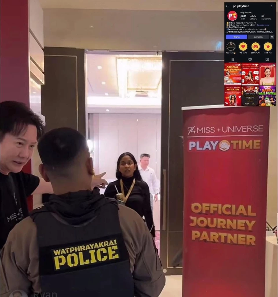 ตร.รวบทีมงาน “มิสยูนิเวิร์ส” ใช้นางงามถ่ายโฆษณาคาสิโนออนไลน์