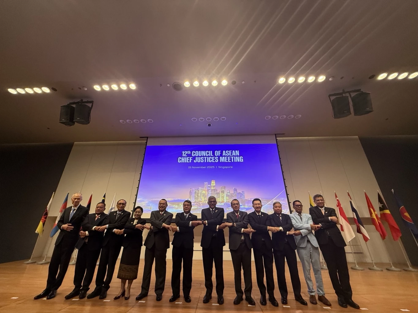 ปธ.ศาลฎีกาประชุมสภาปธ.ศาลสูงสุดอาเซียน ครั้งที่ 12 ที่สิงคโปร์