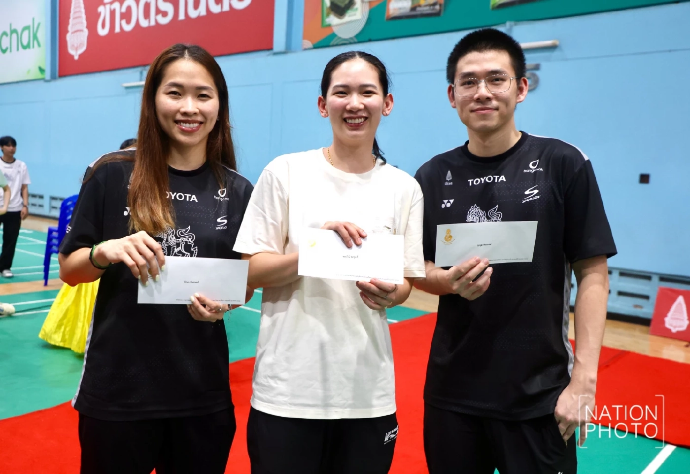 สมาคมฯ มอบเงิน 3 นักกีฬา ยุติดราม่า "พรปวีณ์" จี้เปลี่ยนผู้จัดการทีม