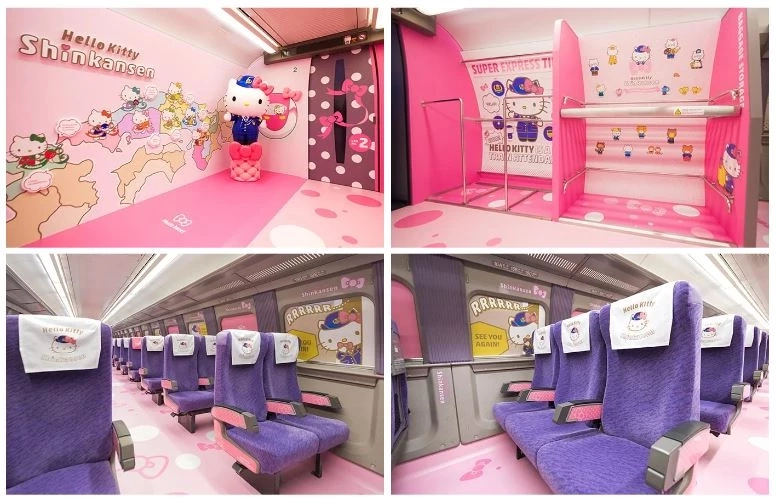 ลาก่อนขบวนรถไฟสุดคาวาอี้ "Hello Kitty Shinkansen"