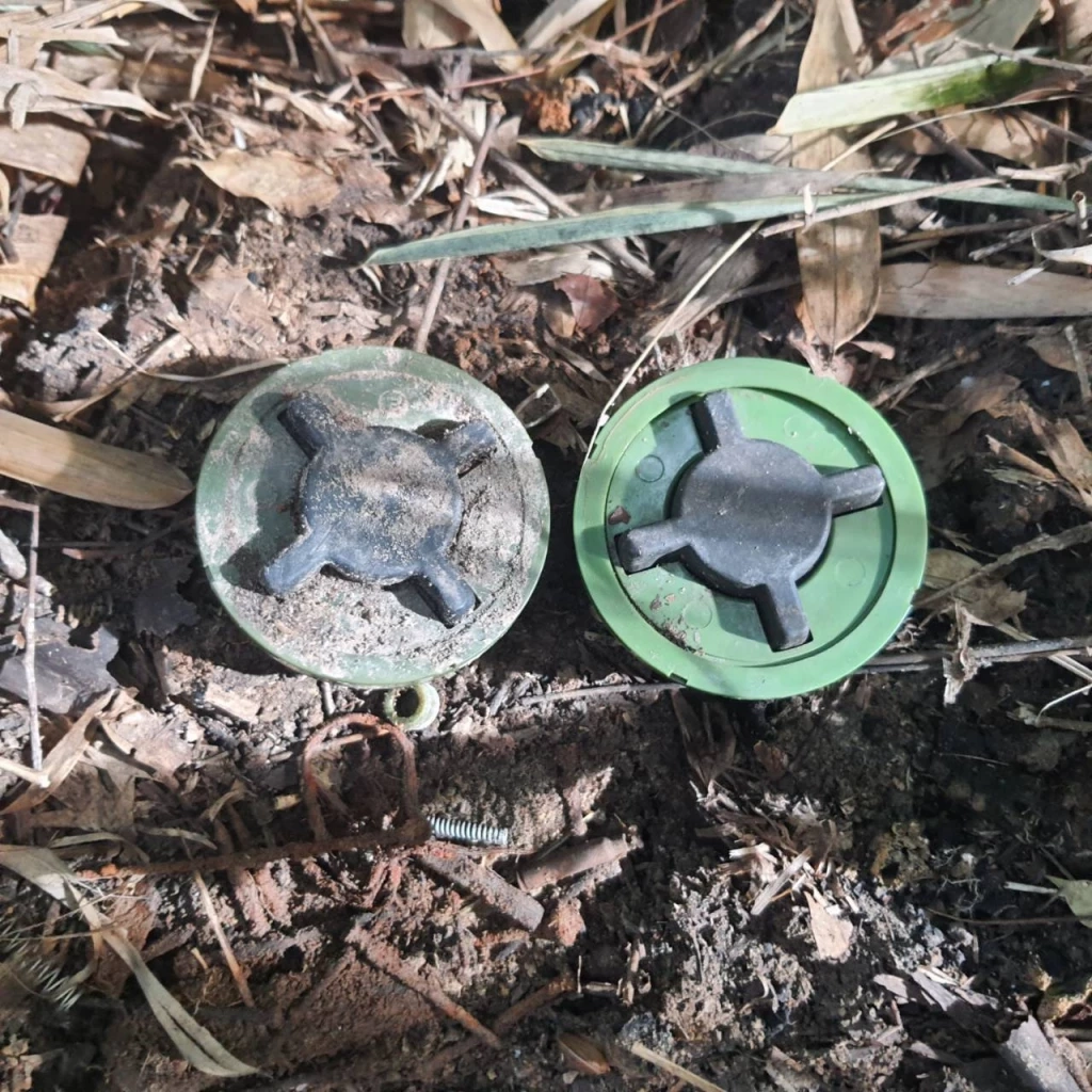 พบอีก ทุ่น PMN-2 ใกล้ช่องอานม้า-ทหารกัมพูชาวางไม้ไผ่ขวางเส้นทางลาดตระเวน