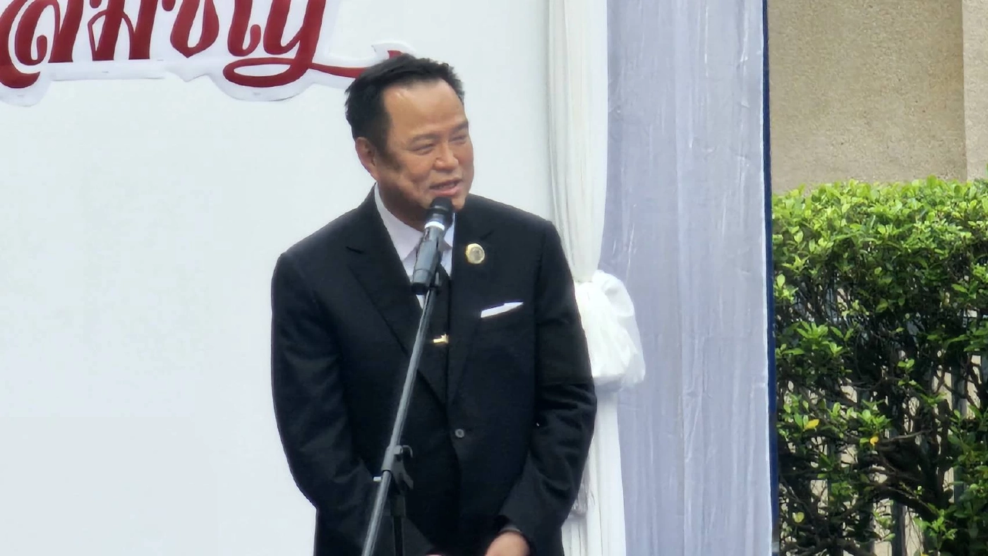 "อนุทิน" คัมแบ็ก "อัสสัมชัญบางรัก" กราบอดีต ผอ.-คุณครู พร้อมเล่นดนตรีร่วม AC BAND