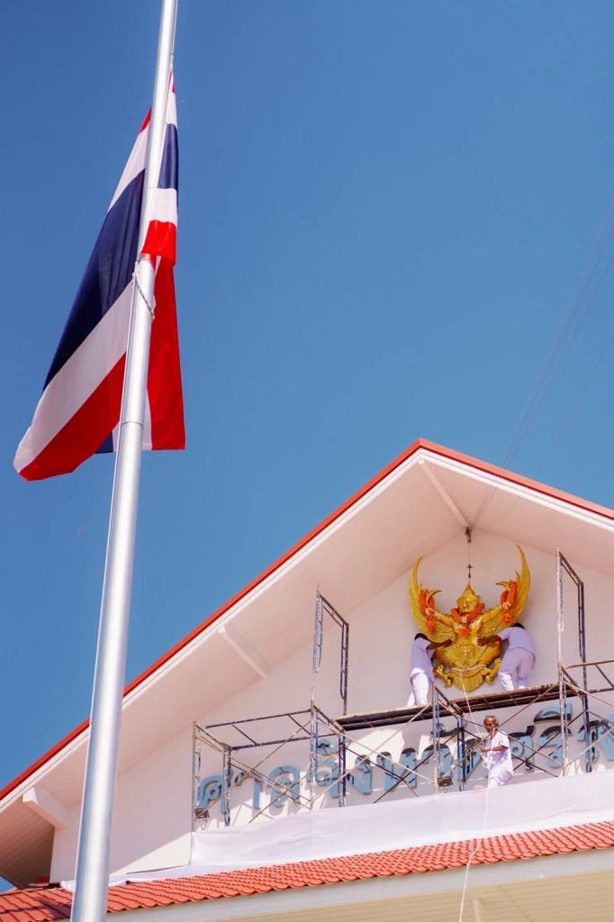 ศาลจ.ศรีสะเกษอัญเชิญครุฑประดิษฐานที่ทำการ ศาลหลังใหม่