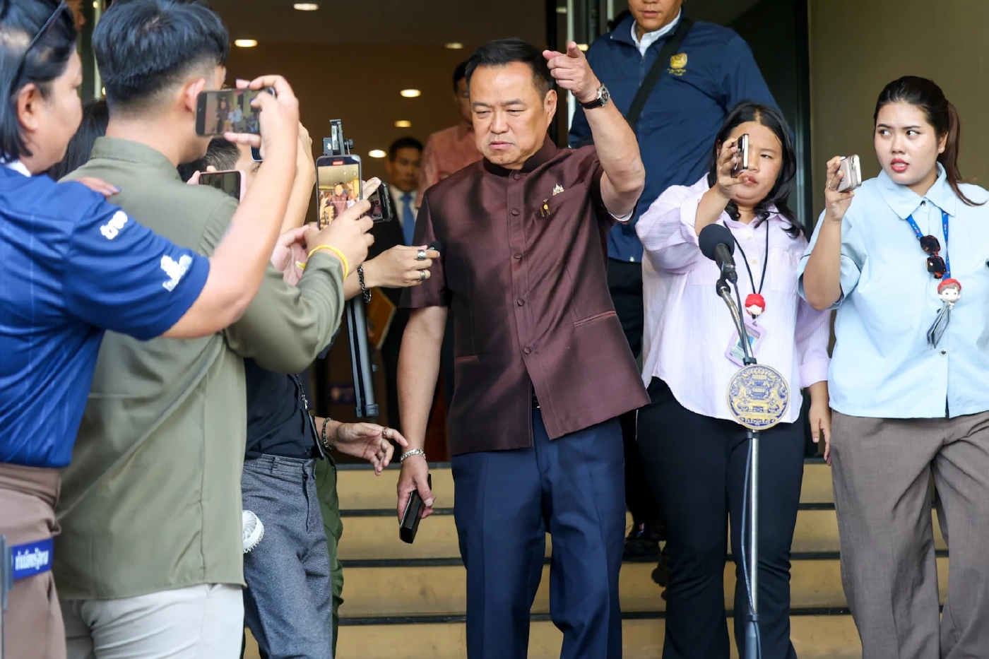 นายอนุทิน ชาญวีรกูล นายกรัฐมนตรี และรัฐมนตรีว่าการกระทรวงมหาดไทย