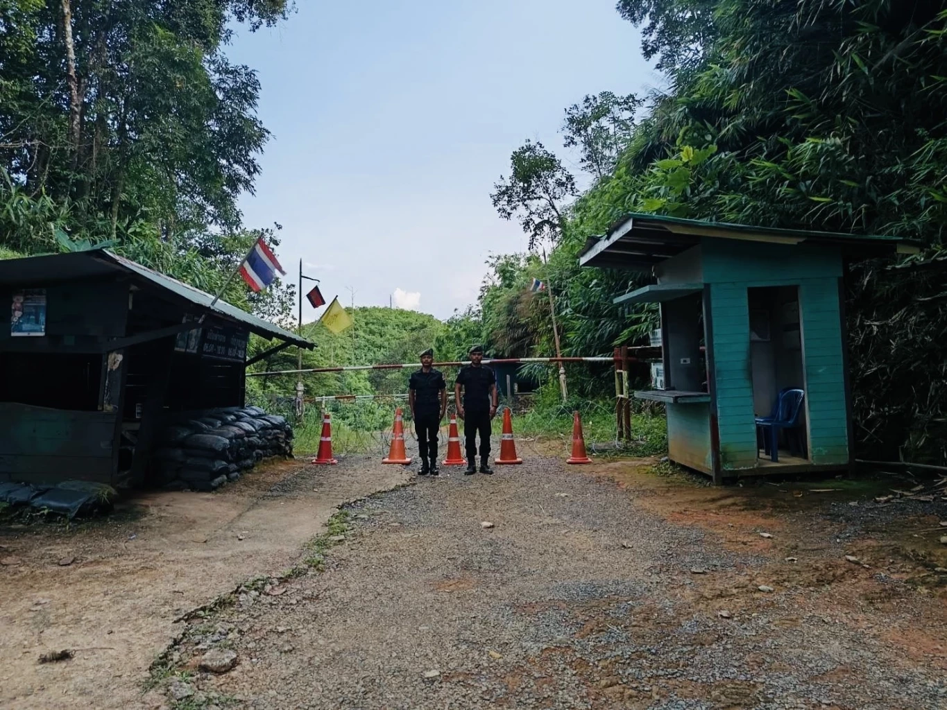 ทร.คุมเข้มด่านจันทบุรี-ตราด สกัดการย้ายฐานสแกมเมอร์