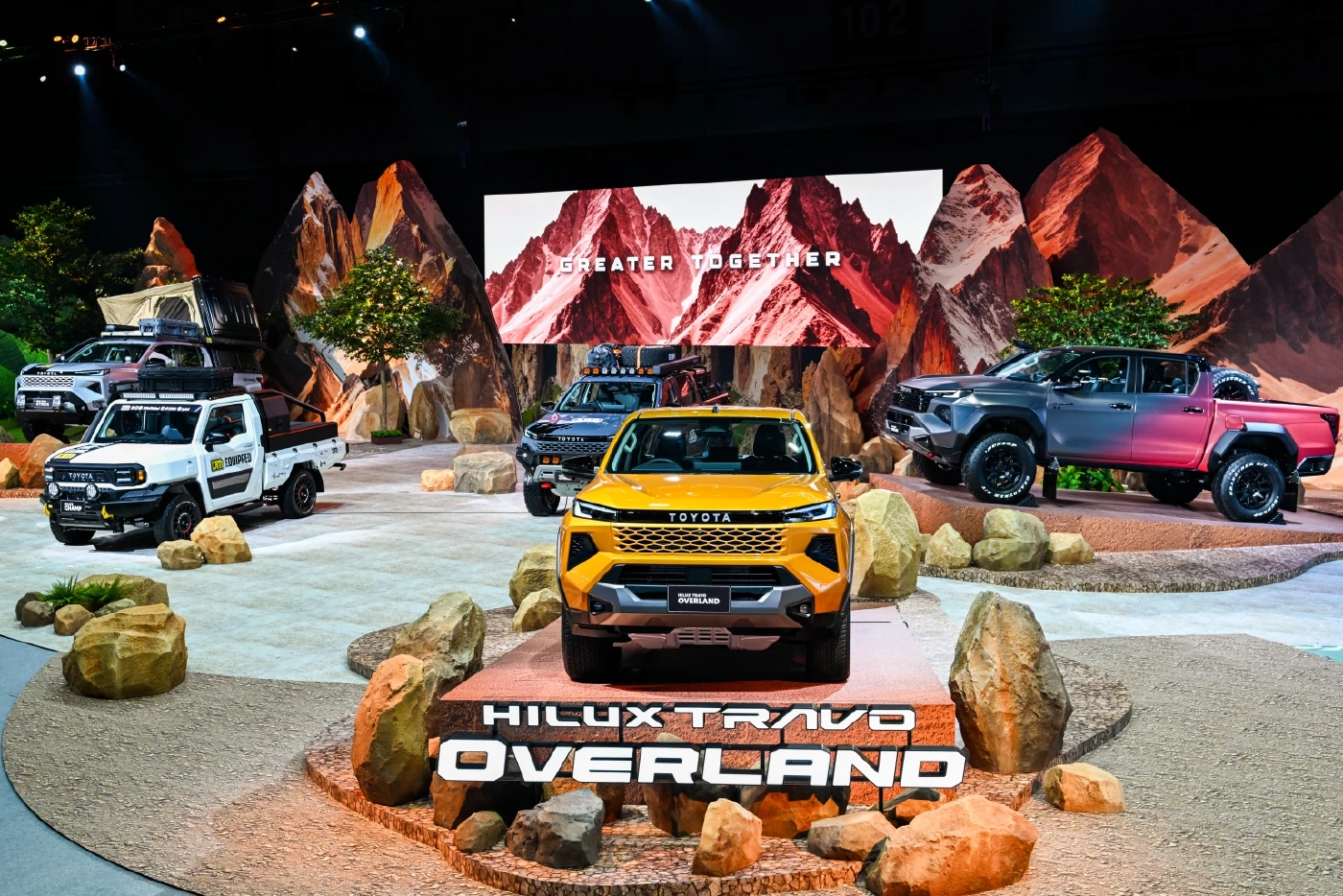 Toyota เปิดตัว  HILUX TRAVO คอนเซ็ปต์ “GREATER TOGETHER…สู่ความยิ่งใหญ่ไปด้วยกัน”