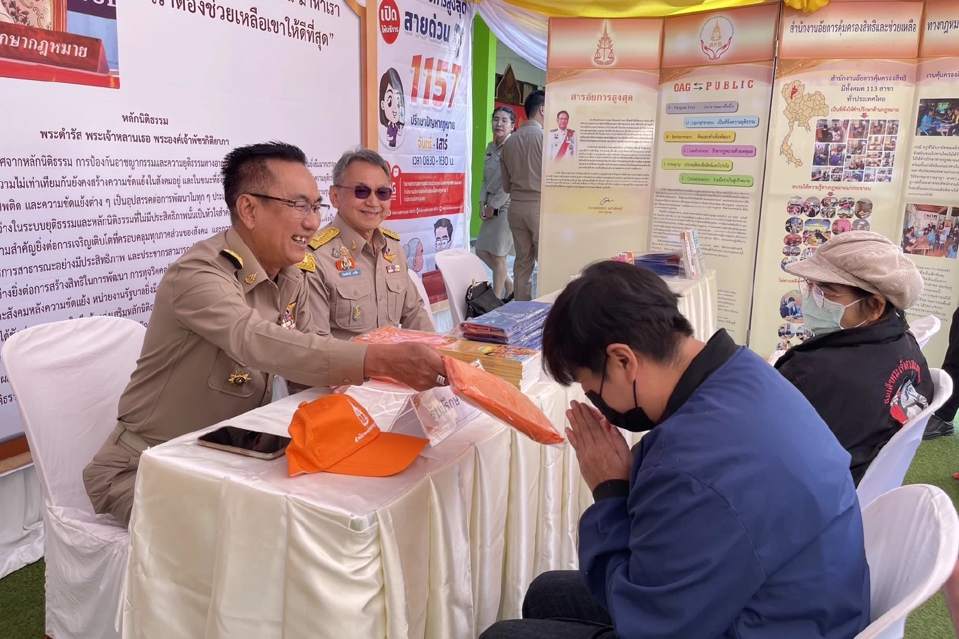 องคมนตรี-อสส.นำคณะอัยการ ร่วมโครงการสืบสานพระราชปณิธาน