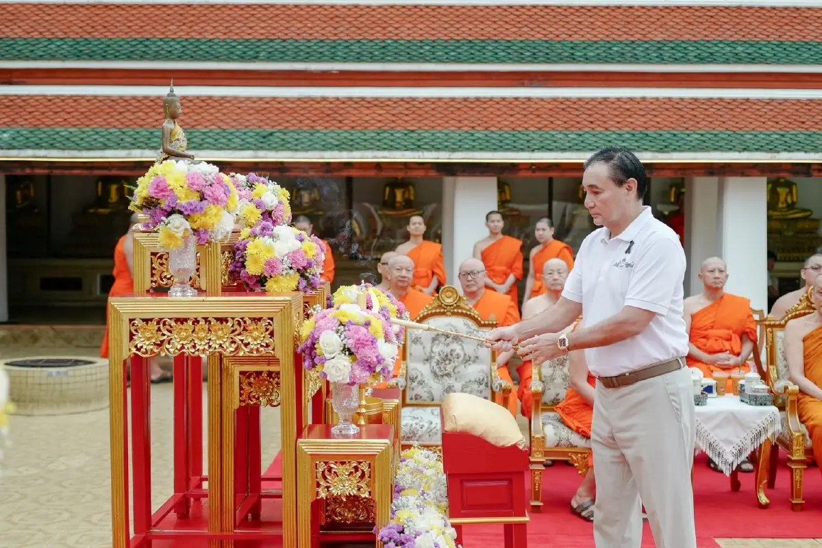 GULF จัดบรรพชาอุปสมบทหมู่ 64 รูป ถวายพระราชกุศล แด่สมเด็จพระพันปีหลวง