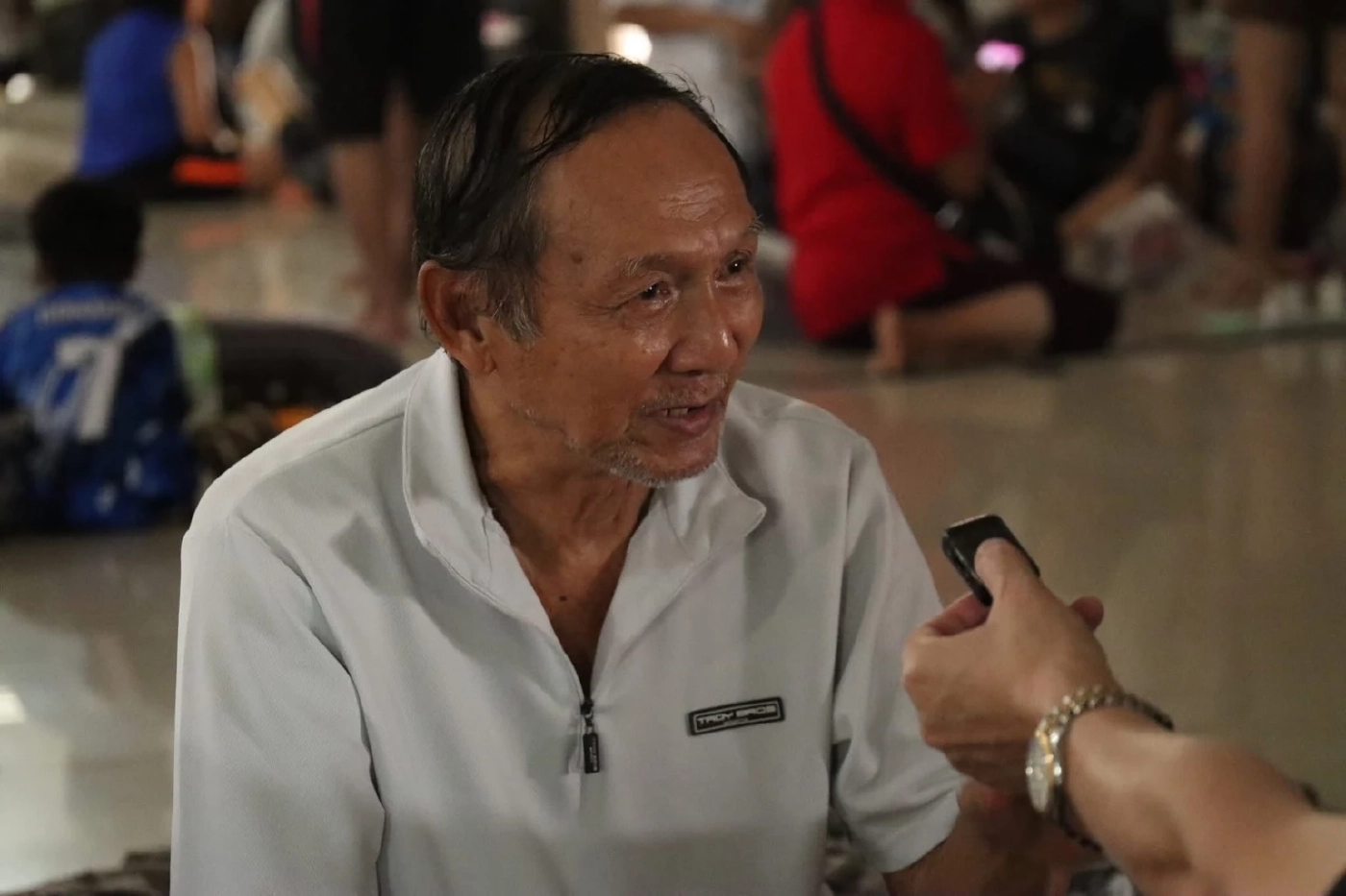 ประชาชนที่ประสบอุทกภัย หาดใหญ่ จ.สงขลา