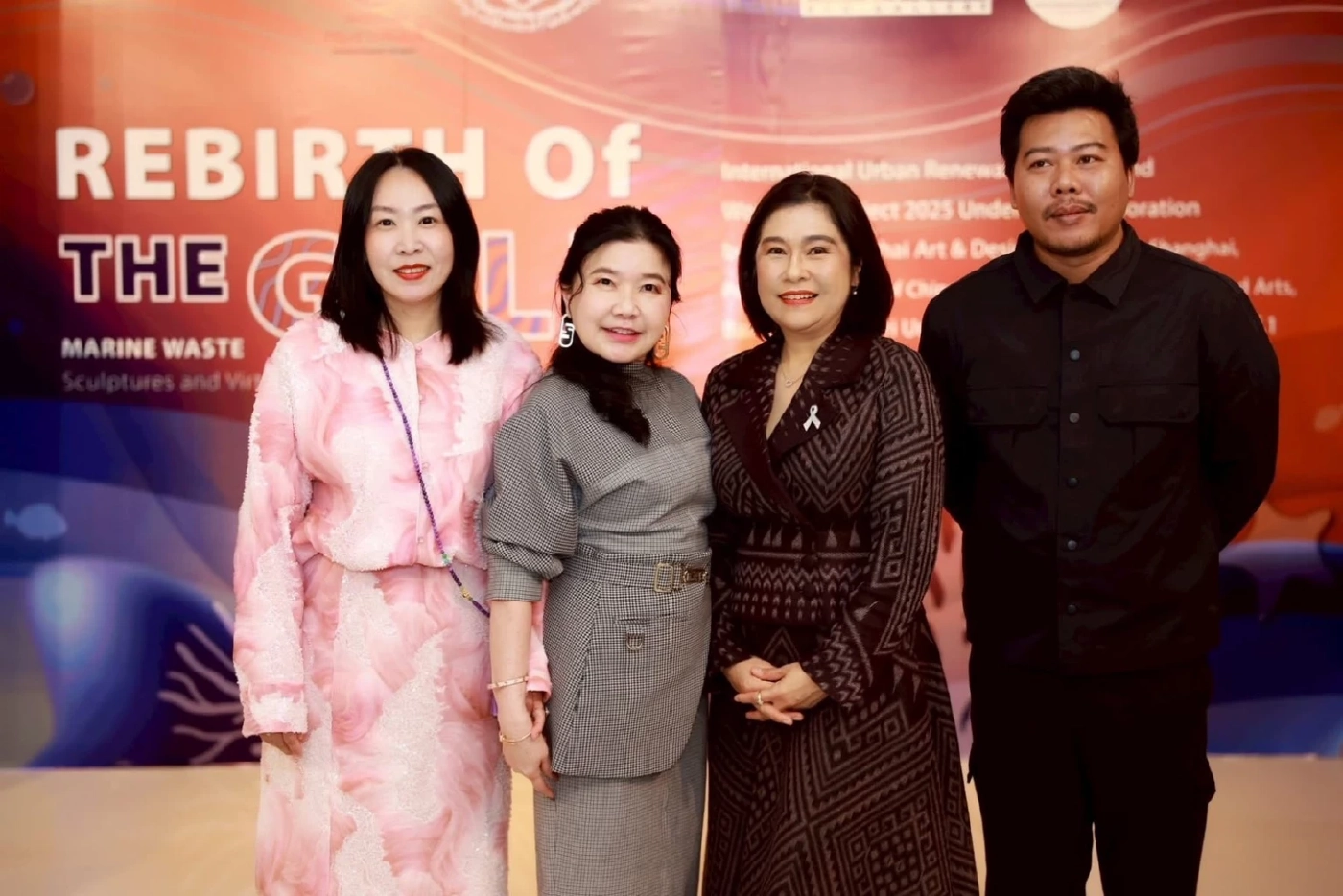 ม.กรุงเทพธนบุรี โชว์ศิลปะจากขยะทะเลสะท้อนปัญหาสิ่งแวดล้อม