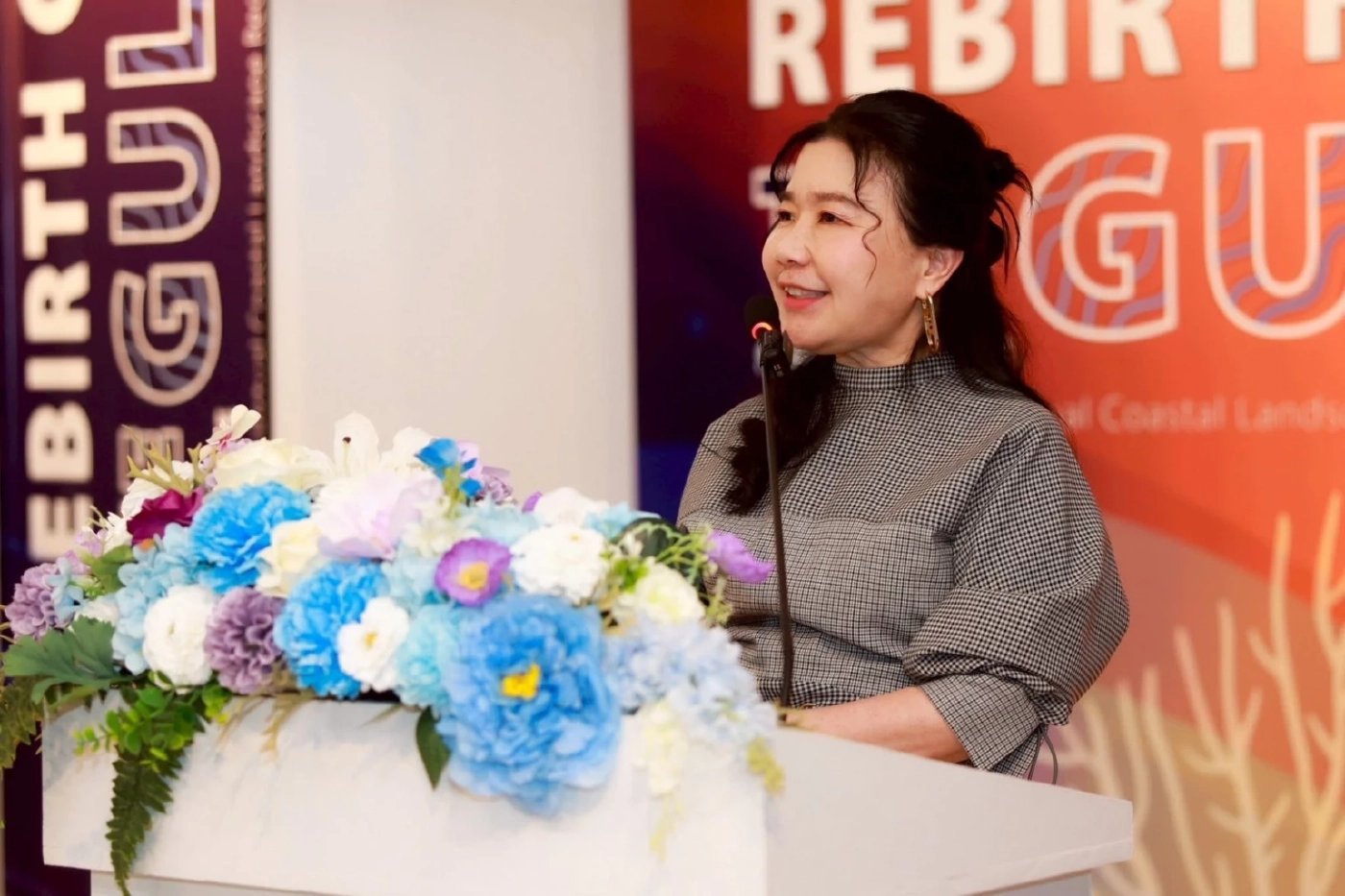 ม.กรุงเทพธนบุรี โชว์ศิลปะจากขยะทะเลสะท้อนปัญหาสิ่งแวดล้อม