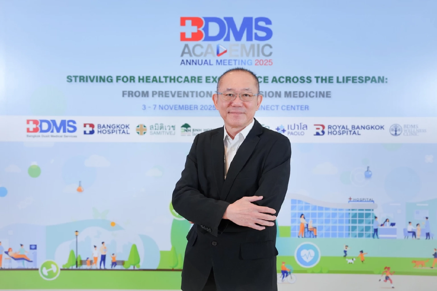 BDMS ขับเคลื่อนการแพทย์อัจฉริยะ ในเวทีประชุมวิชาการ 2568 ผสานนวัตกรรม AI มุ่งการรักษาแบบองค์รวมและแม่นยำ