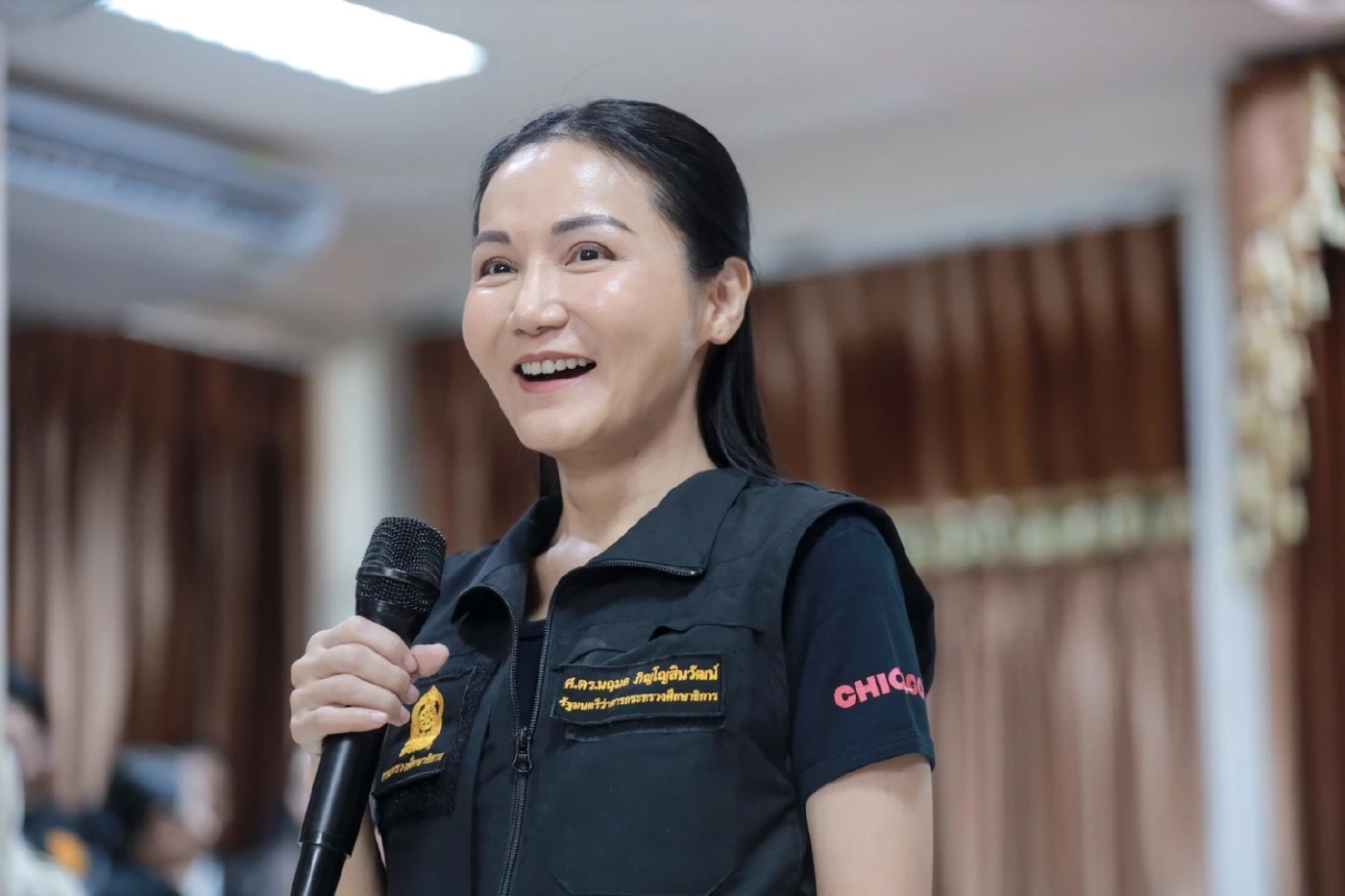 “ธรรมนัส-นฤมล” ลงพื้นที่ปัตตานี ฟังเสียงครูปลายด้ามขวาน