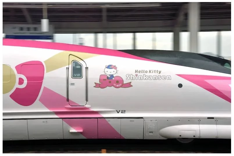 ลาก่อนขบวนรถไฟสุดคาวาอี้ "Hello Kitty Shinkansen"