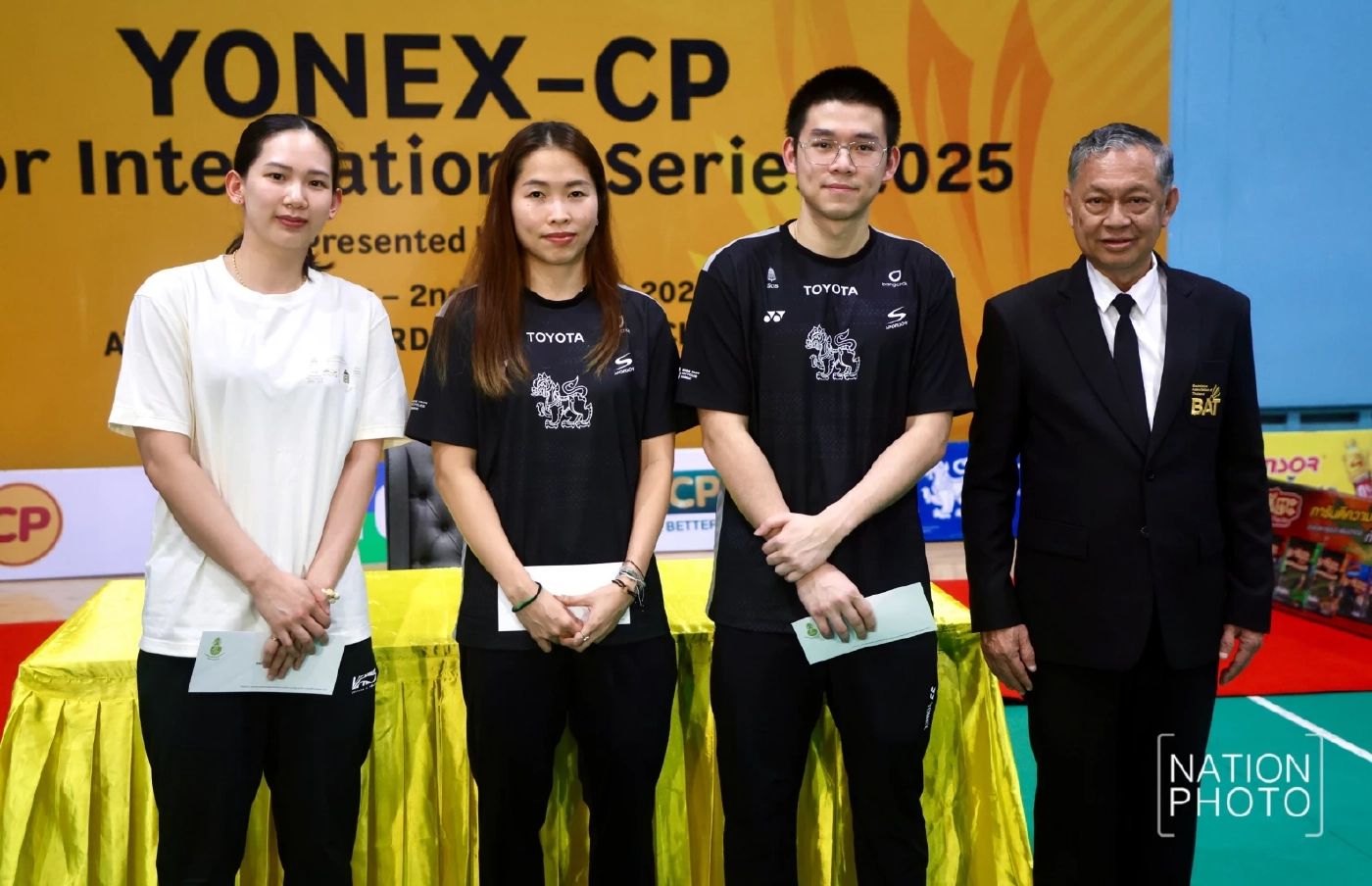 สมาคมฯ มอบเงิน 3 นักกีฬา ยุติดราม่า "พรปวีณ์" จี้เปลี่ยนผู้จัดการทีม