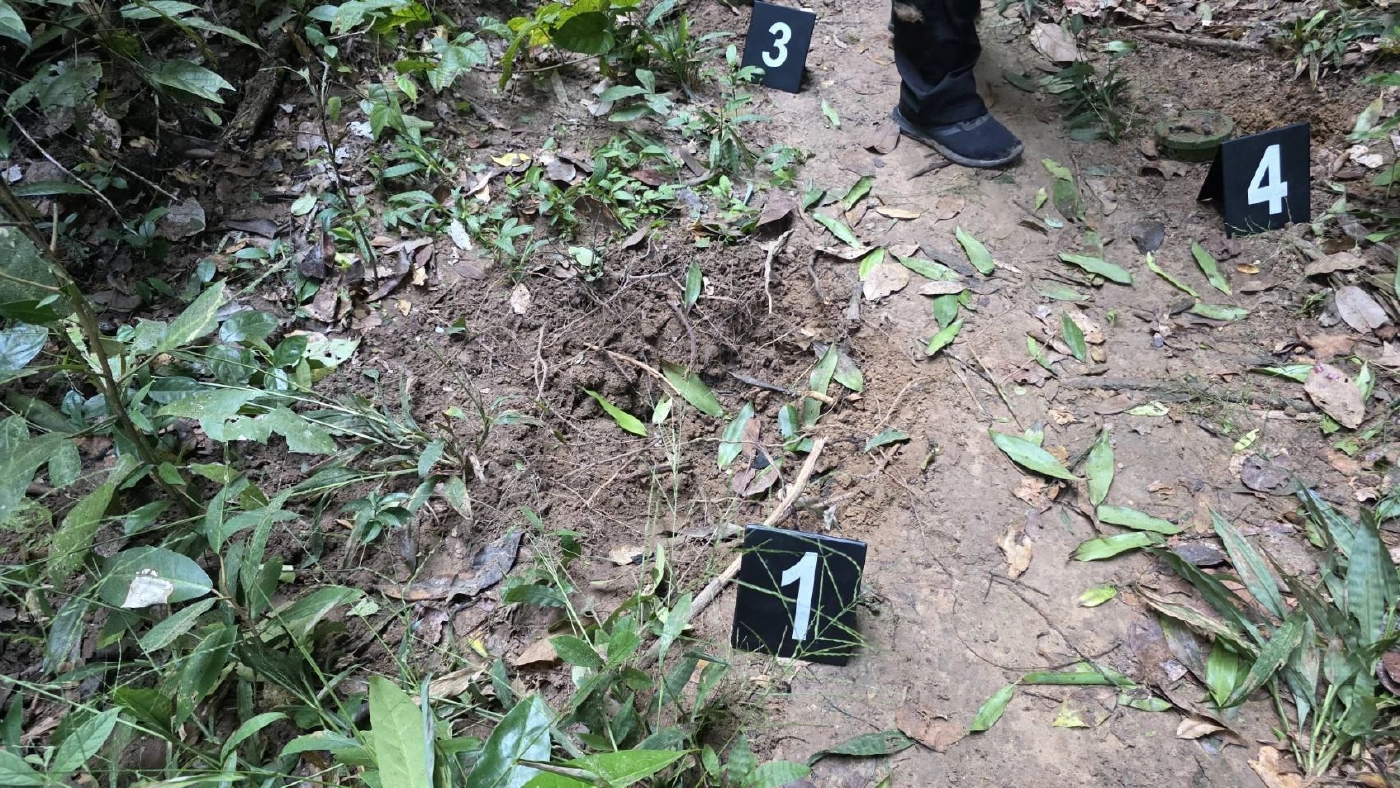 กองทัพบก ยืนยันเหตุระเบิด "ห้วยตามาเรีย" เป็นของใหม่ - พบ PMN-2 ใกล้จุดเดิมอีก3 ทุ่น