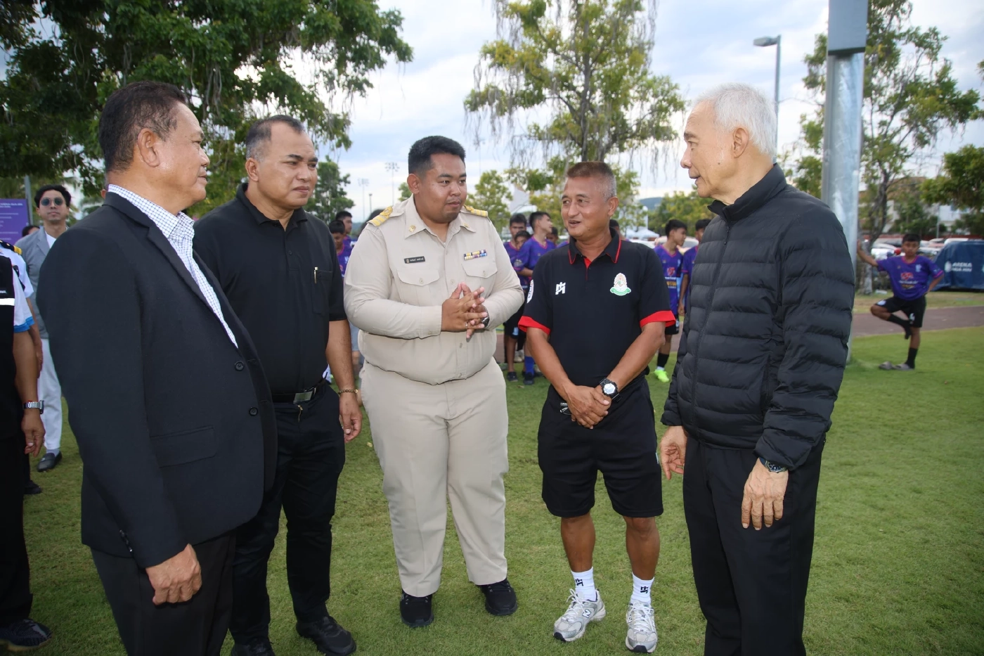 "สุวัจน์" ให้กำลังใจ  "หัวหินวิทยาคม" หลังคว้าที่ 4 ฟุตบอล 7 สี HD