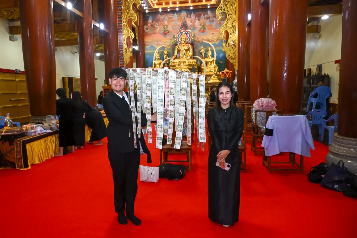 กต.เชิญผ้าพระกฐินพระราชทานทอดถวาย "วัดป่าเชต์ เขตฯสิบสองปันนา"