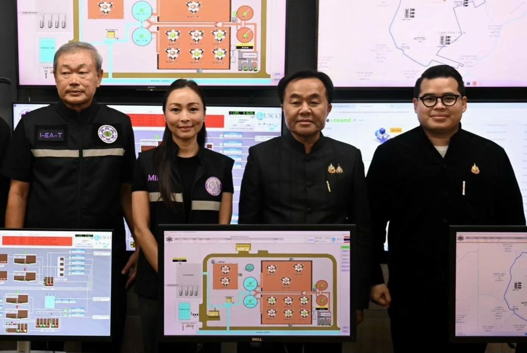 รมช.อุตสาหกรรม ลงพื้นที่นิคมลาดกระบังตรวจระบบจัดการน้ำ