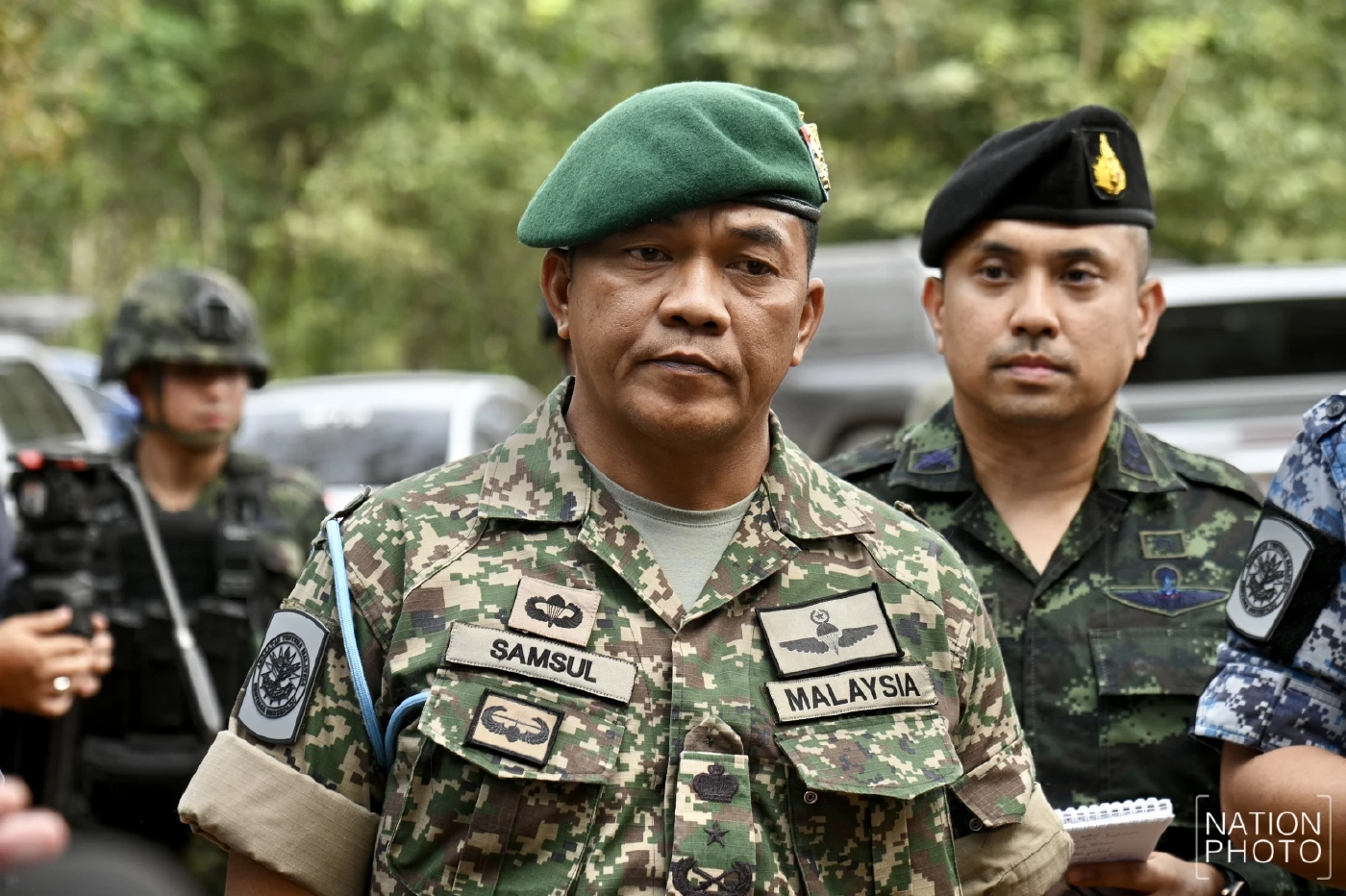 พลจัตวาซัมซุล ริซาล มูซา ผู้ช่วยทูตทหารมาเลเซีย